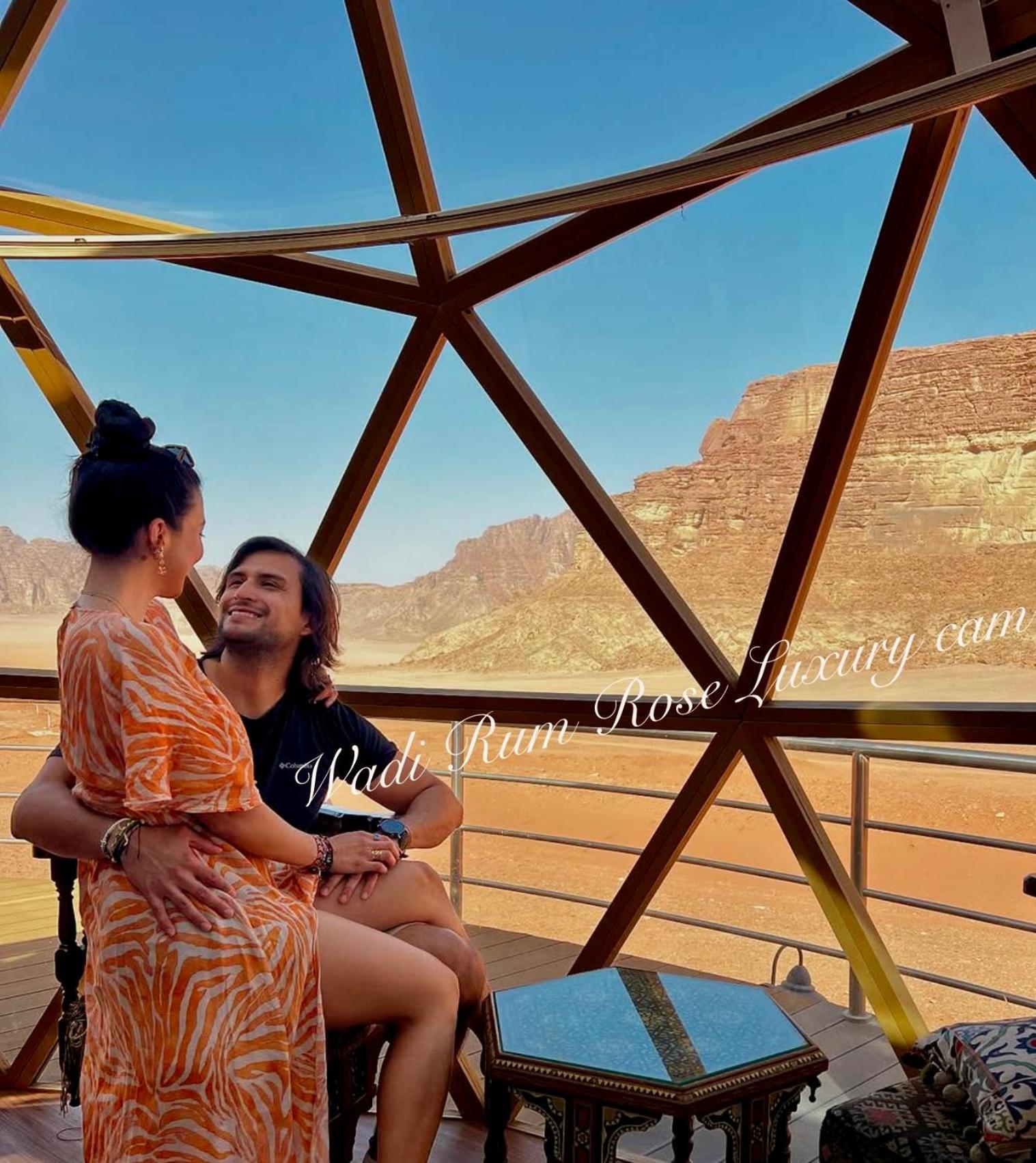 Wadi Rum Rose Luxury Camp Buitenkant foto