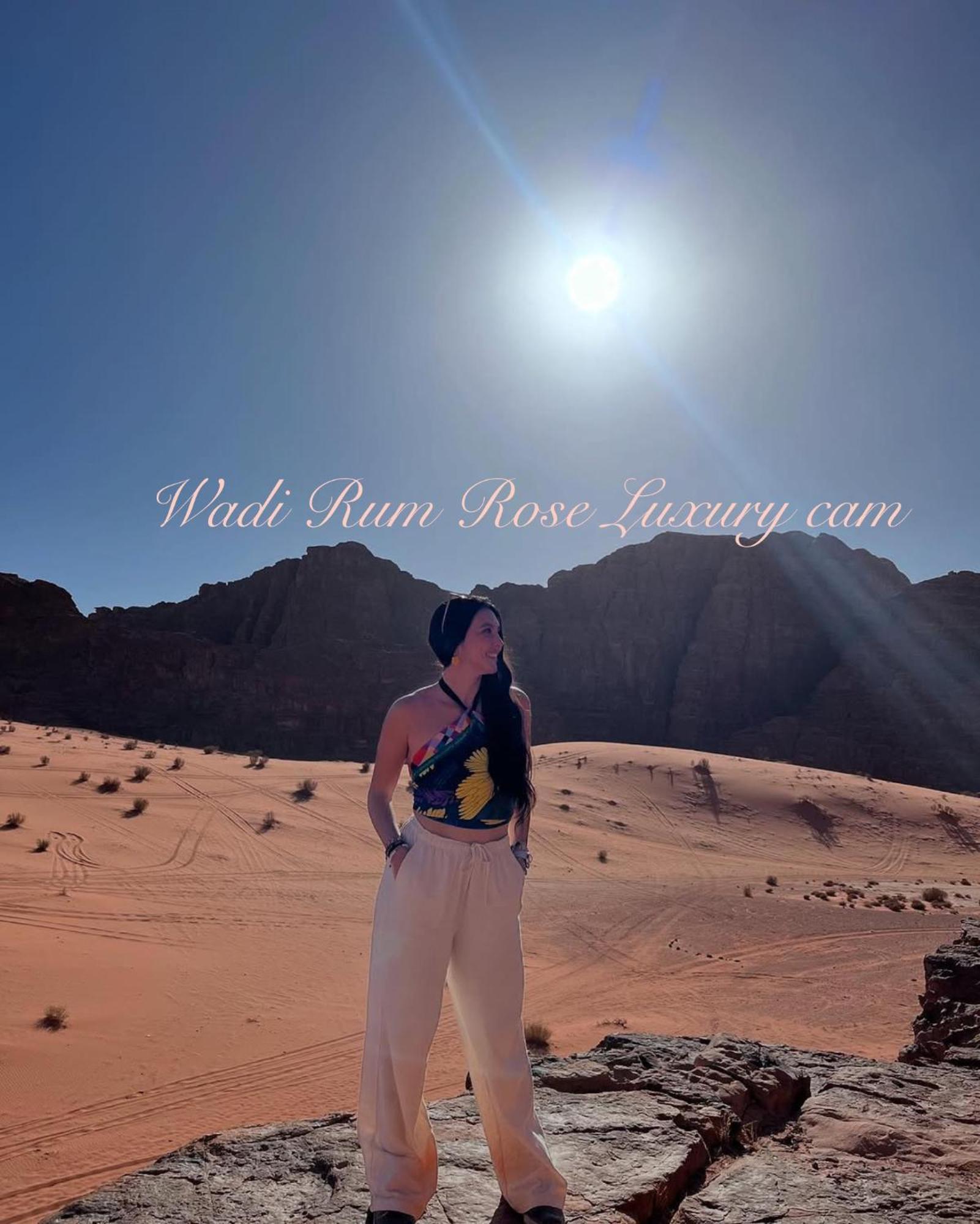 Wadi Rum Rose Luxury Camp Buitenkant foto