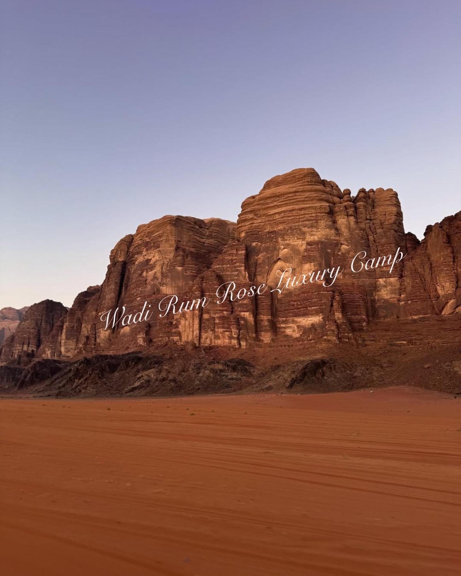 Wadi Rum Rose Luxury Camp Buitenkant foto