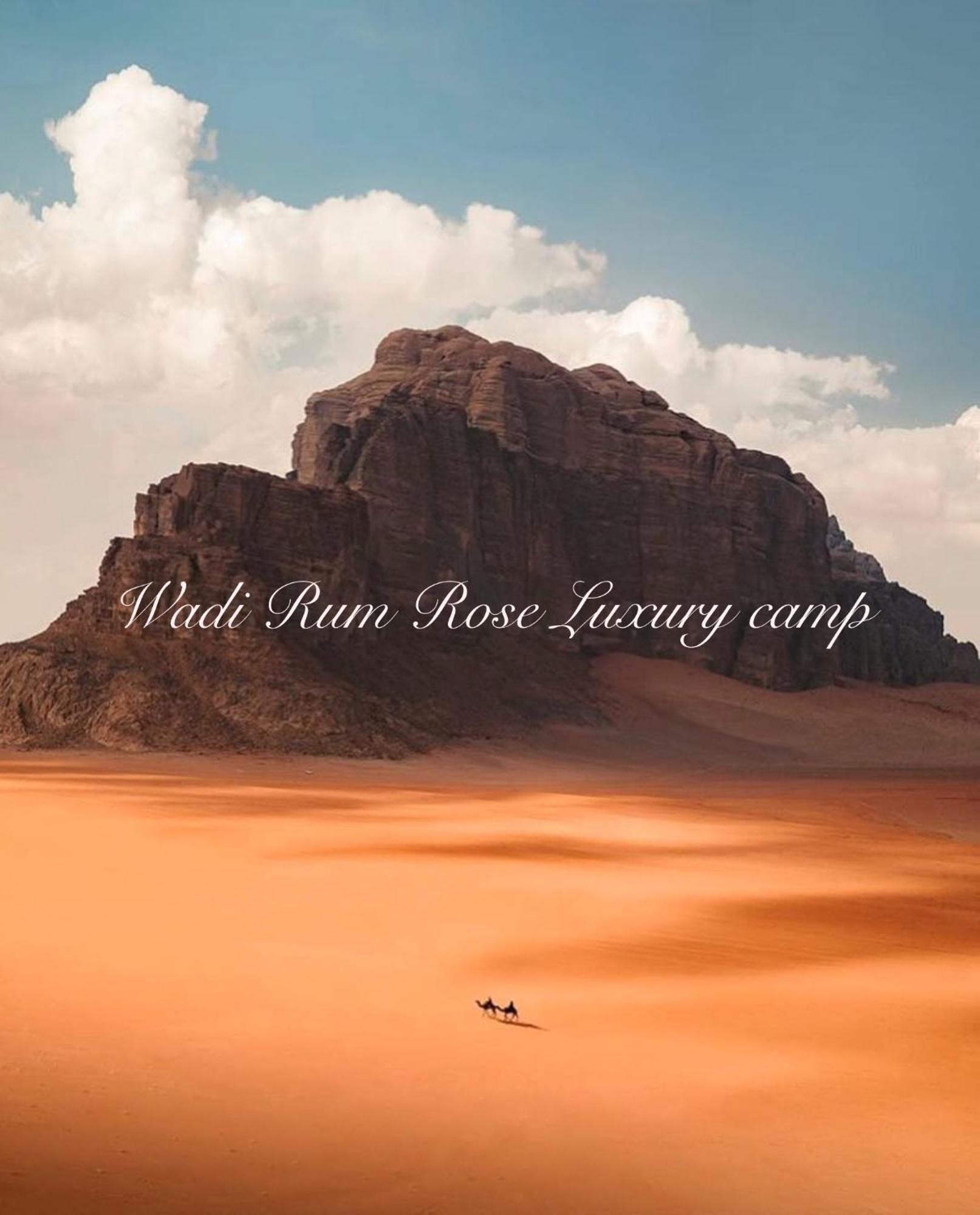 Wadi Rum Rose Luxury Camp Buitenkant foto
